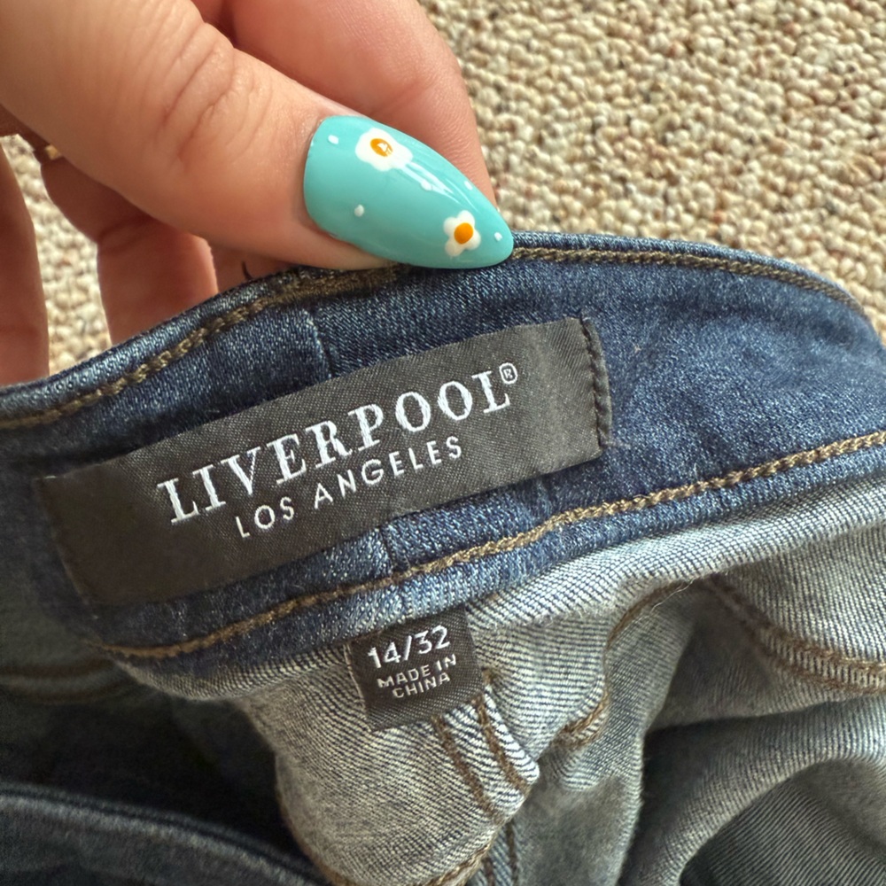 Liverpool Jeans Abby High Waisted Skinny size 14/32
